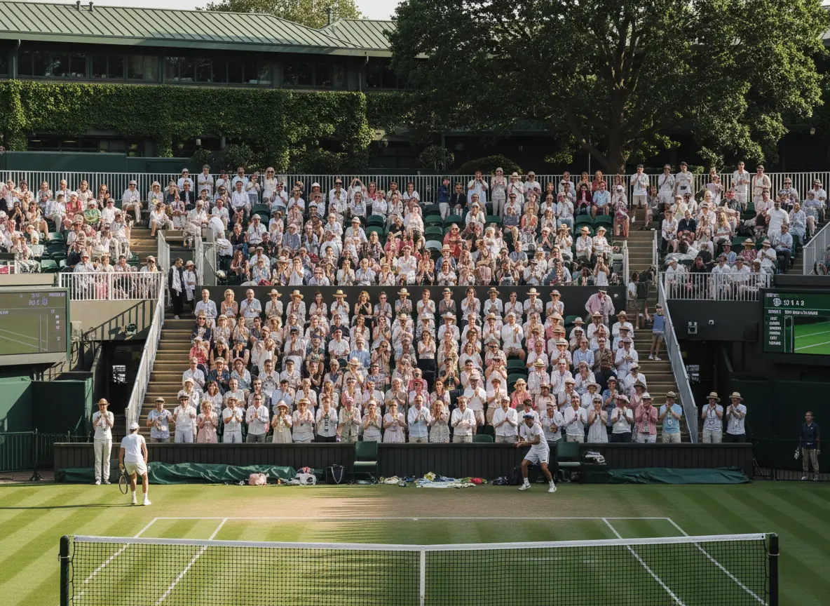 No.3 Court atmosphere