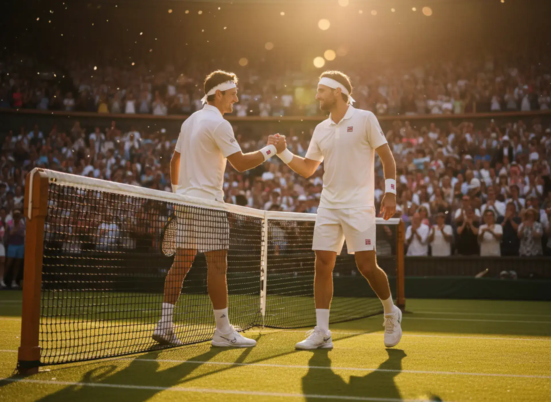 Wimbledon winner celebration